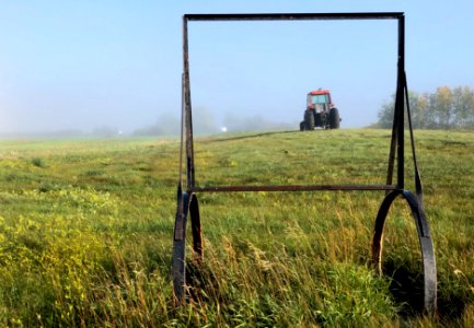 Farming Framed photo