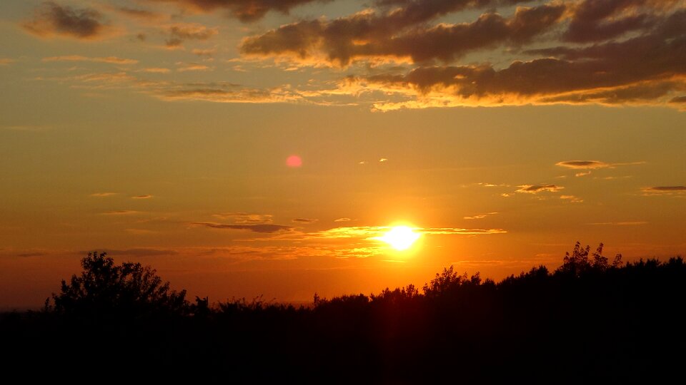 Landscape sky clouds photo