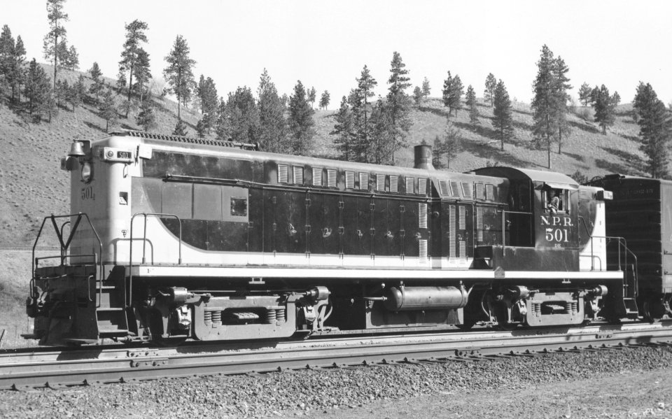 Northern Pacific Baldwin DRS-4-4-1500 501