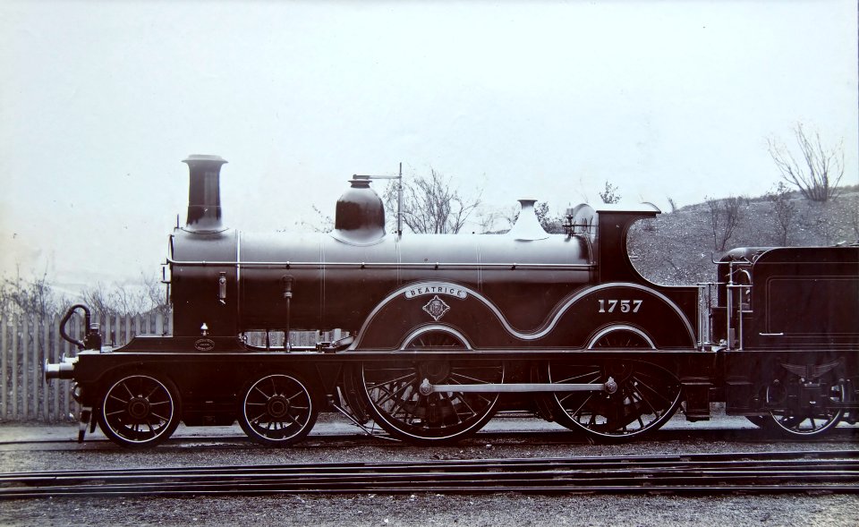 4-4-0 Midland Beatrice 1757