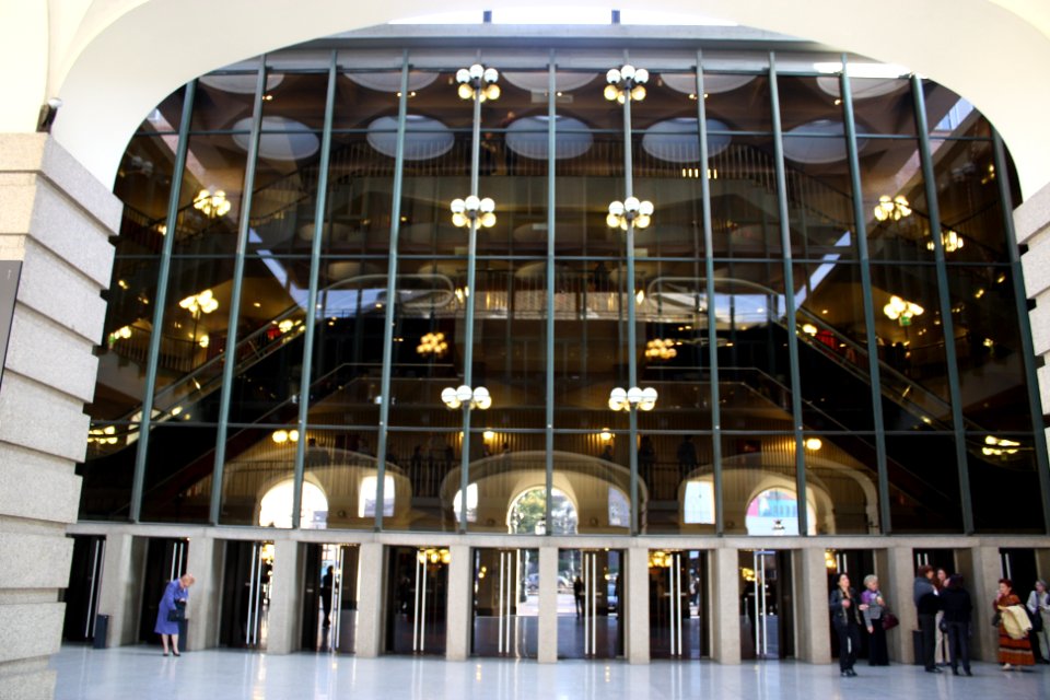 Entrance of the Teatro Regio di Torino