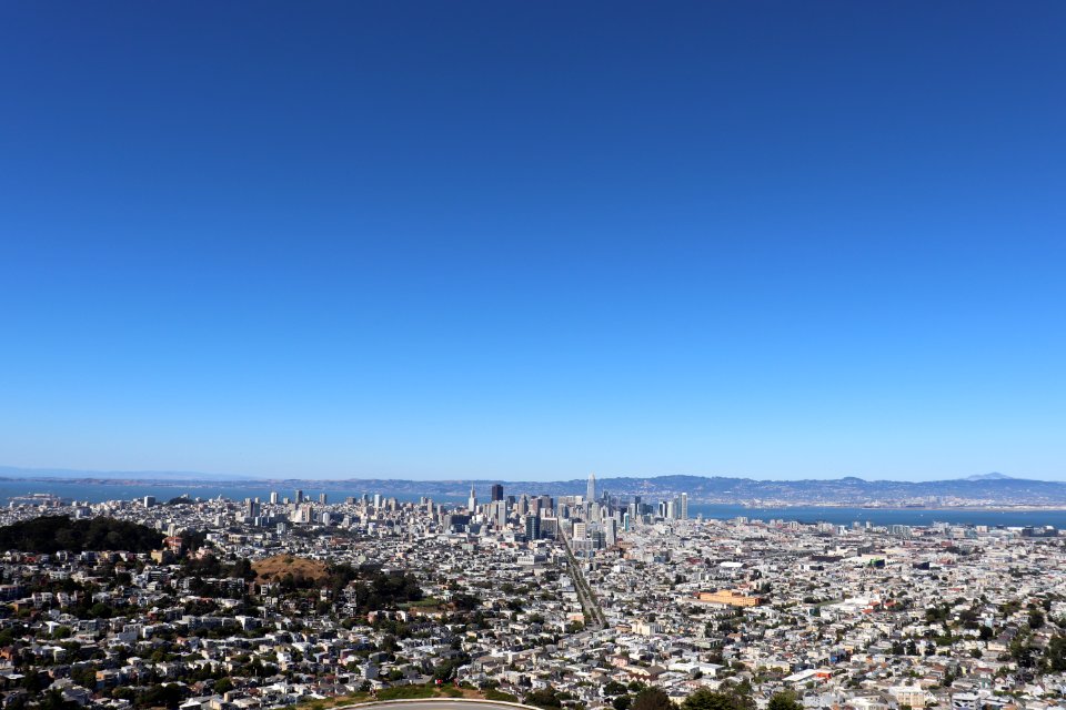 View of San Francisco from Twin Peaks