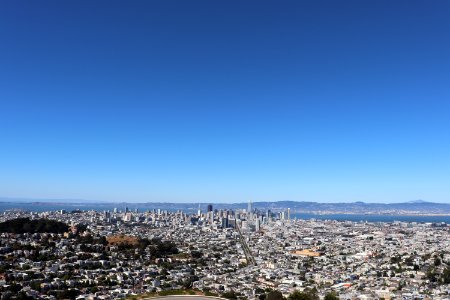 View of San Francisco from Twin Peaks