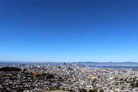 View of San Francisco from Twin Peaks photo