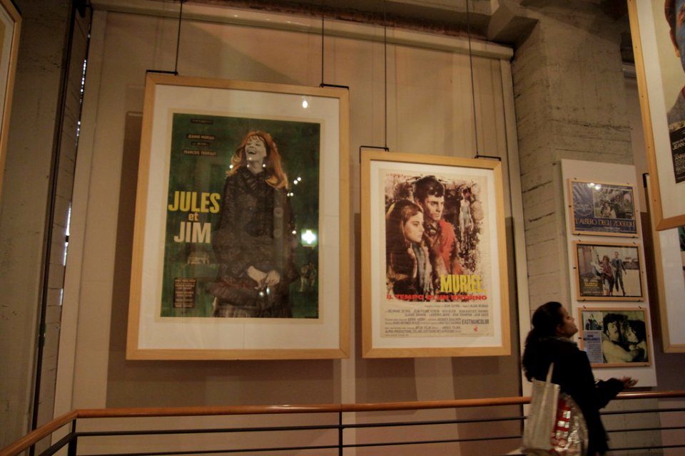 Film posters in the museum