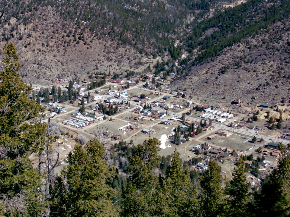 Empire cityscape from Douglas Mountain