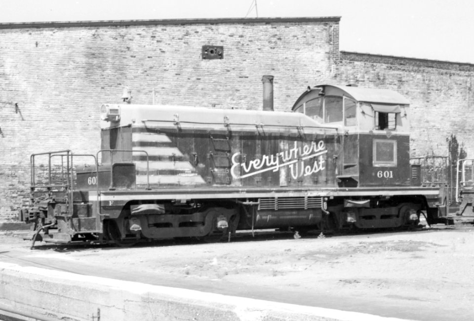 Fort Worth & Denver EMD SW1 601