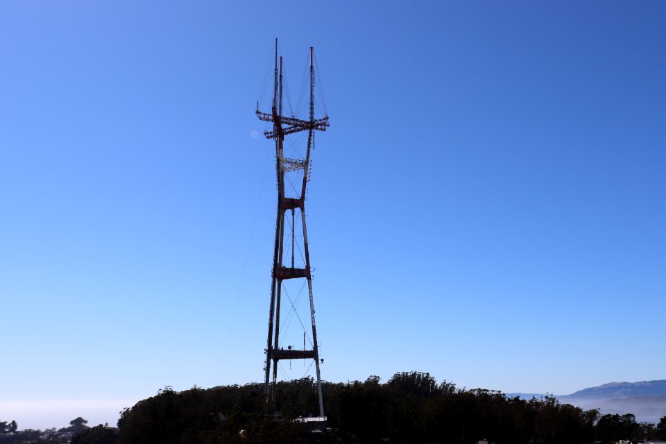 Sutro Tower From Twin Peaks