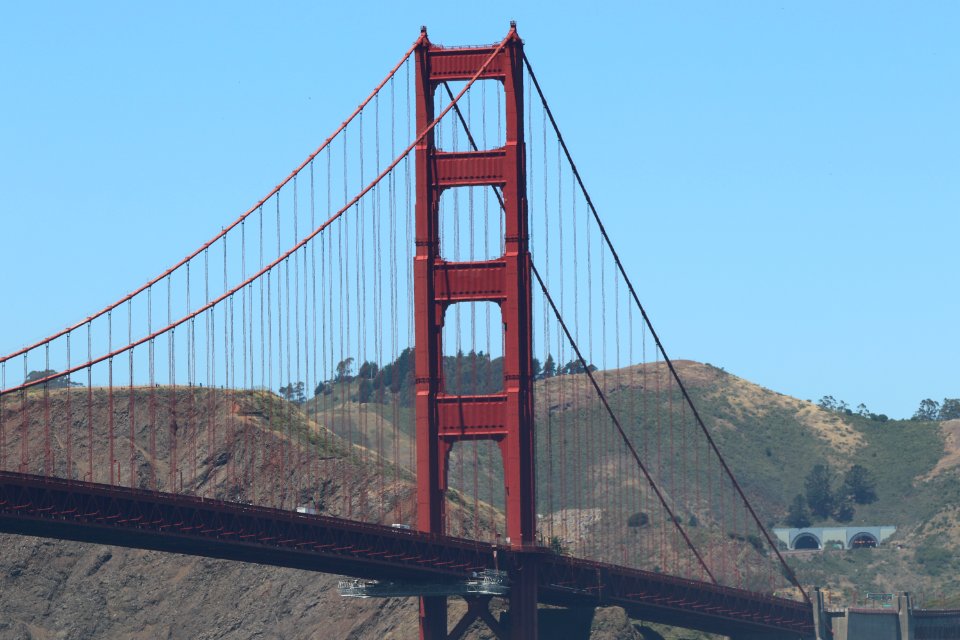 Golden Gate Bridge from Crissy Field Beach