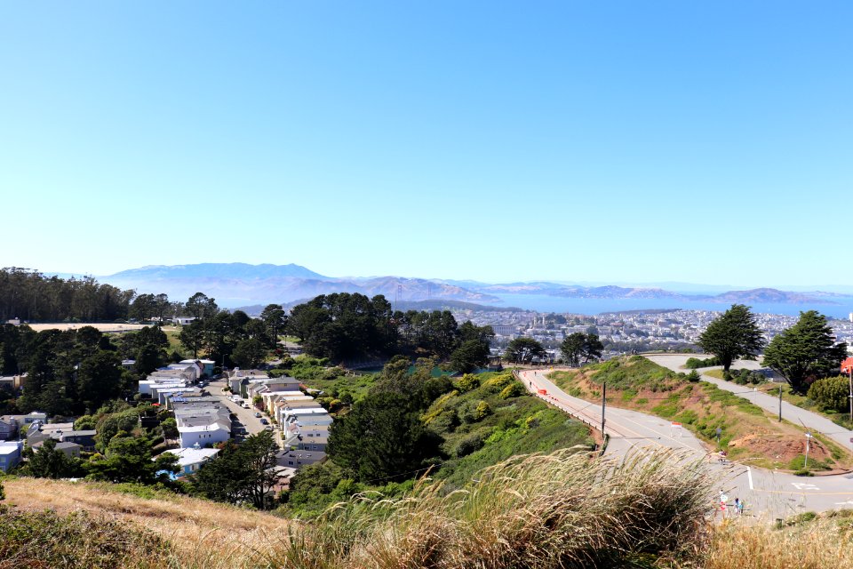 Golden Gate Bridge from Twin Peaks