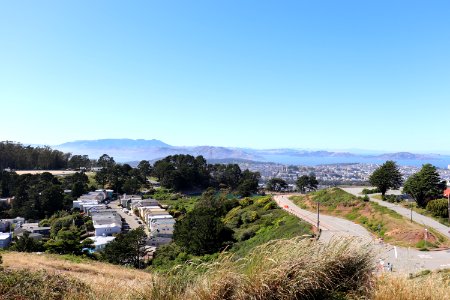 Golden Gate Bridge from Twin Peaks photo