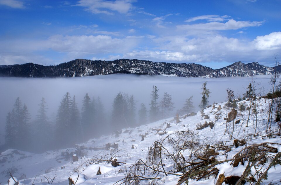 Snow berchtesgaden alpine