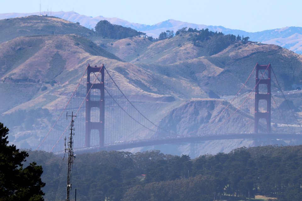 Golden Gate Bridge from Twin Peaks