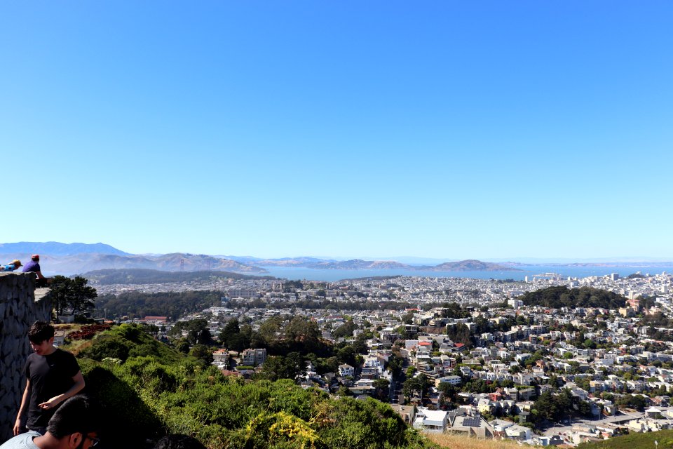 View of San Francisco from Twin Peaks