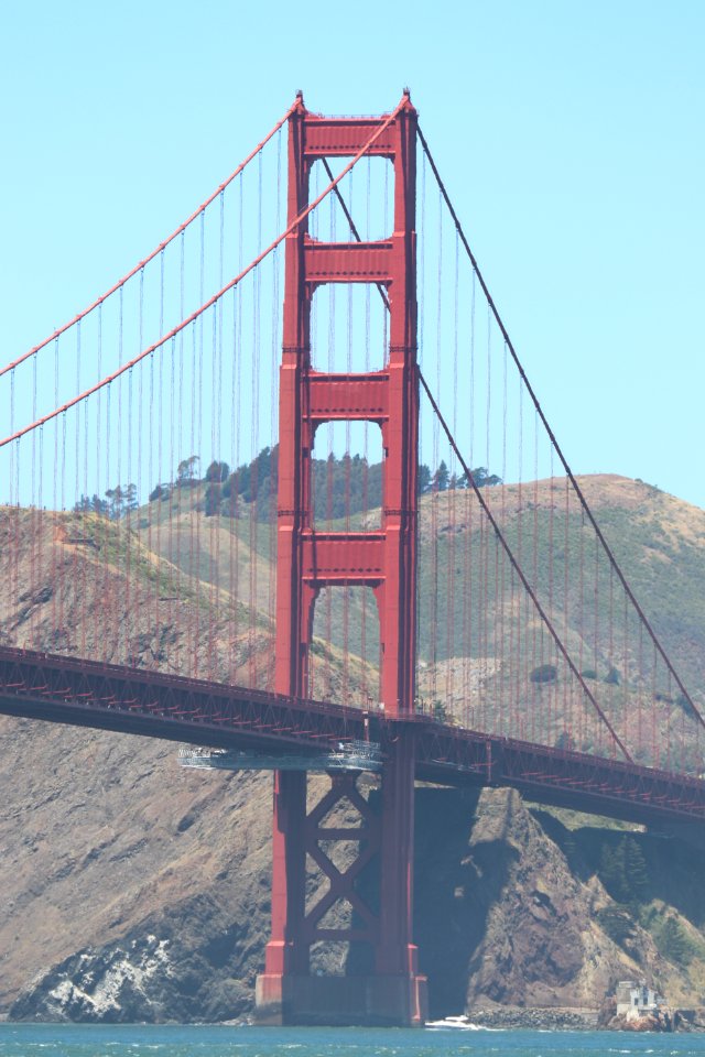 Golden Gate Bridge from Crissy Field Beach