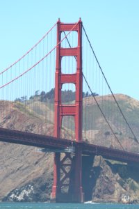 Golden Gate Bridge from Crissy Field Beach