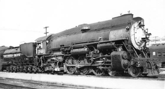 Southern Pacific P-10 Class 4-6-2 2491