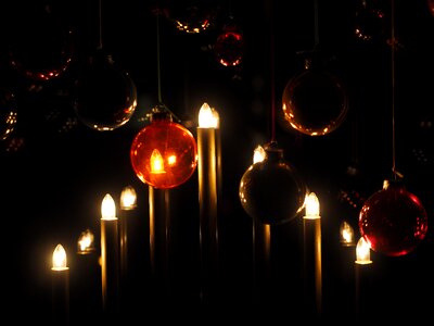 Christmas lighting mood