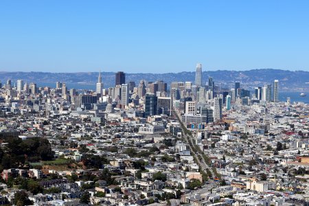 View of San Francisco from Twin Peaks photo