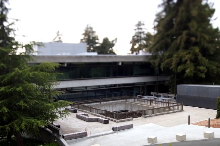 Moffit Library Tilt Shift Miniature