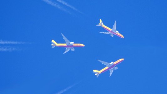 Boeing 777-FBT D-AALR  DHL (AeroLogic) fom Frankfurt to Mumbai (31000 ft.)