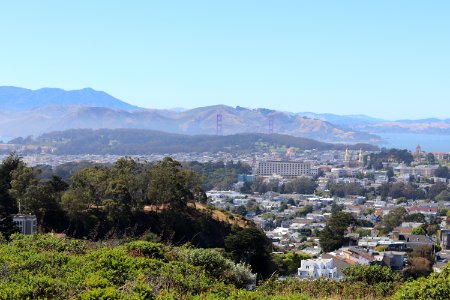 Golden Gate Bridge from Twin Peaks