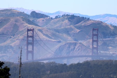 Golden Gate Bridge from Twin Peaks photo