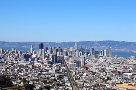 View of San Francisco from Twin Peaks photo