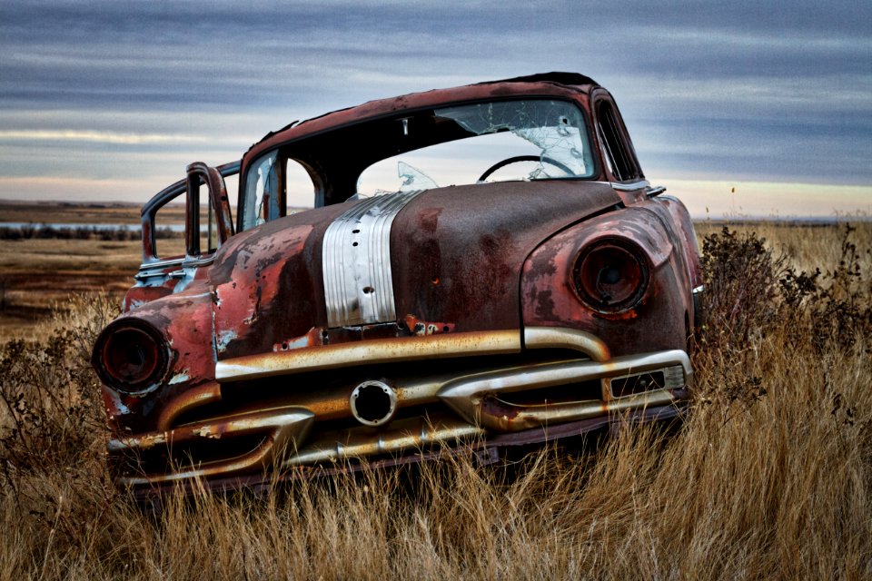 Classic Car Just Needs Paint