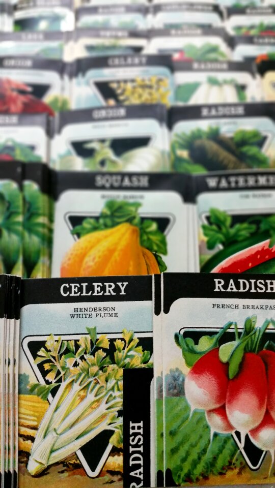 Plant seeds packs