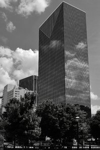 Cityscape architecture downtown