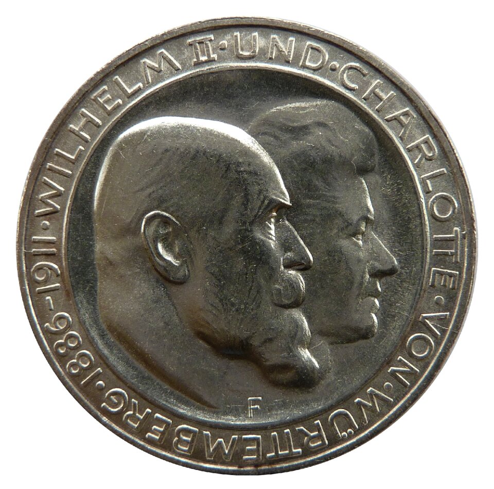 Numismatics face metal
