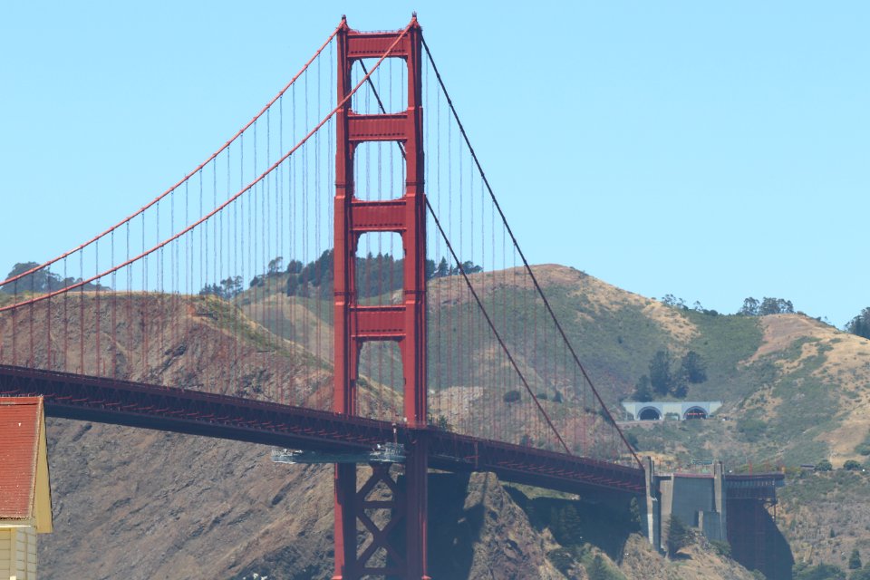 Golden Gate Bridge from Crissy Field Beach