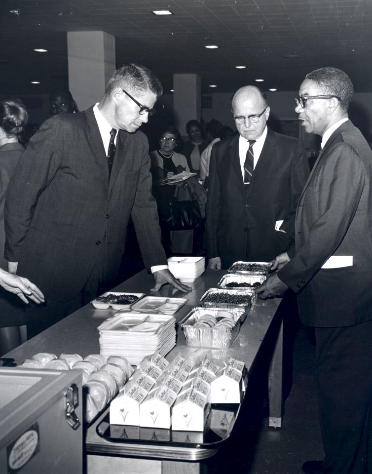 Secetary Freeman Hine Jr HS DC 1966