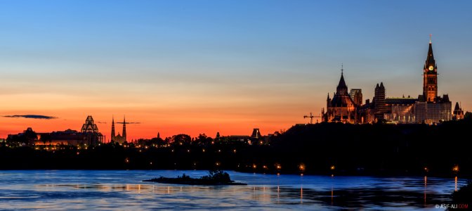 Parliament Hill, Ottawa and another beautiful morning! photo