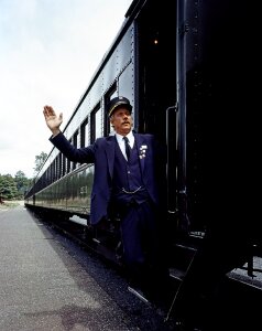 Railroad travel rail