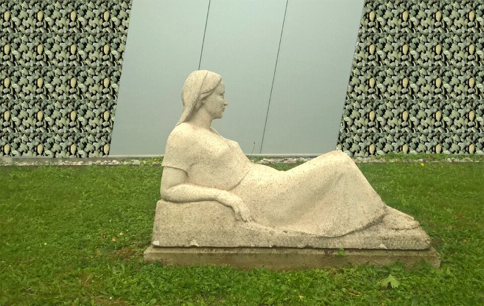 Greek garden statue