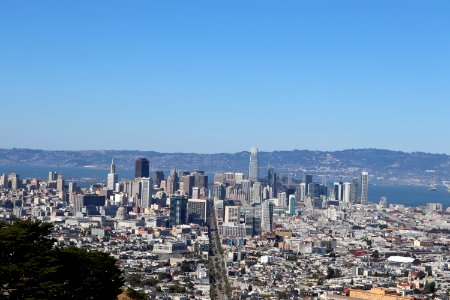 View of San Francisco from Twin Peaks