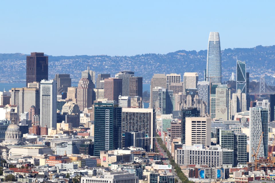 View of San Francisco from Twin Peaks