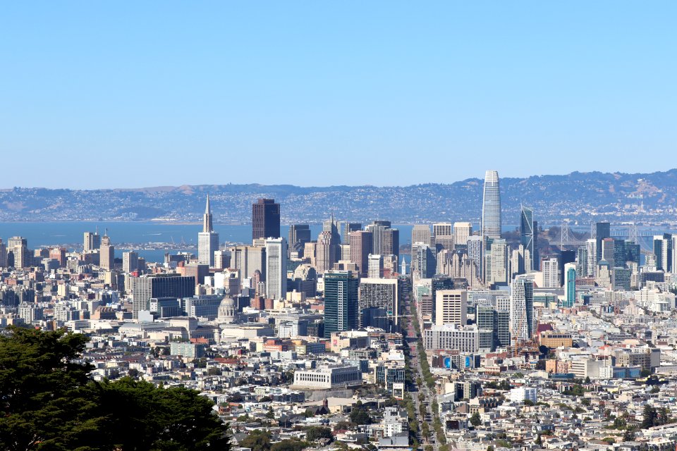 View of San Francisco from Twin Peaks