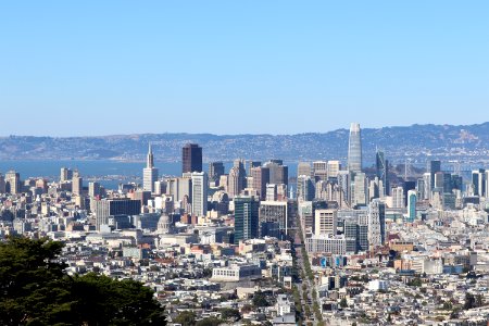 View of San Francisco from Twin Peaks photo