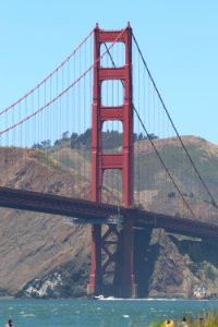 Golden Gate Bridge from Crissy Field Beach