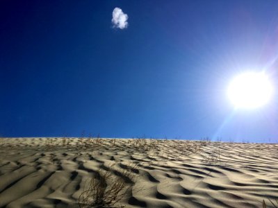 Sand, Sun, Sky, Cloud photo