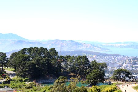 Golden Gate Bridge from Twin Peaks photo