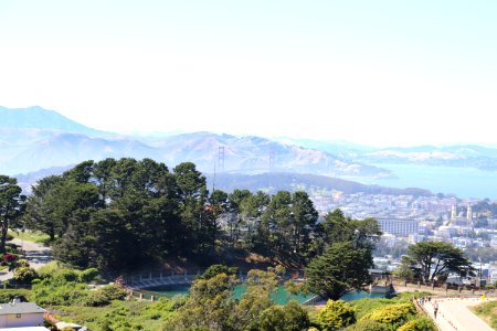 Golden Gate Bridge from Twin Peaks photo