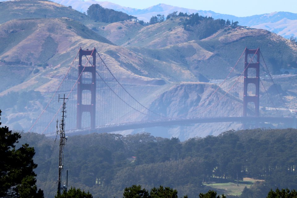 Golden Gate Bridge from Twin Peaks