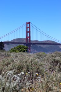 Golden Gate Bridge from Crissy Field Beach