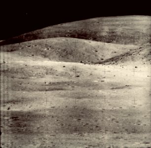 Apollo 16 Lunar Module on the Moon photo