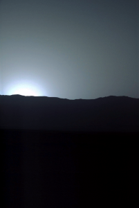 Sunset on Mars photo