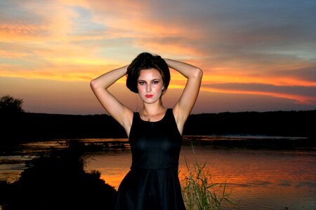 Beauty lake seductive